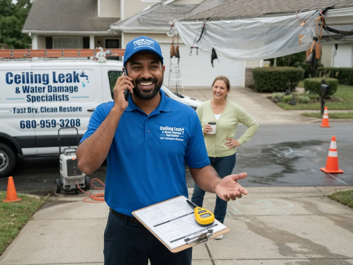 Ceiling Leak Cleanup Temperanceville, VA FAQs