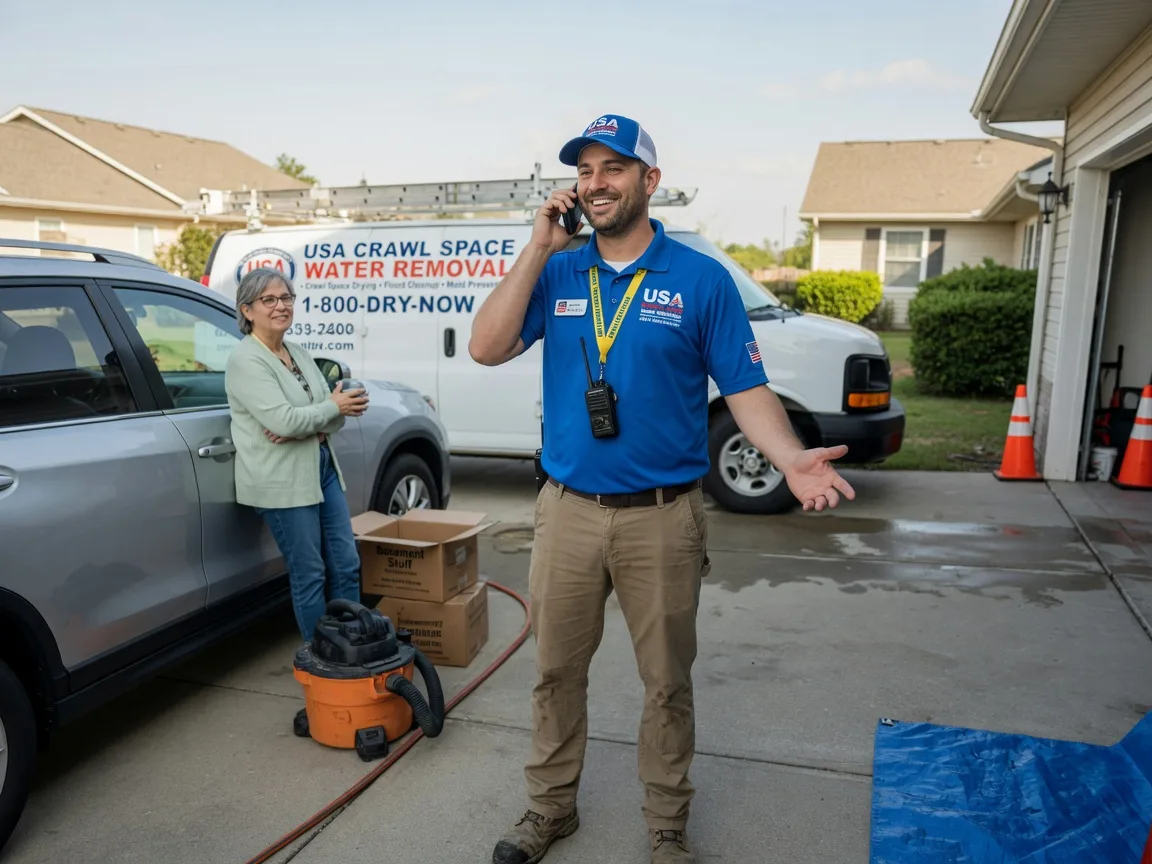 Crawl Space Water Removal Temperanceville, VA FAQs